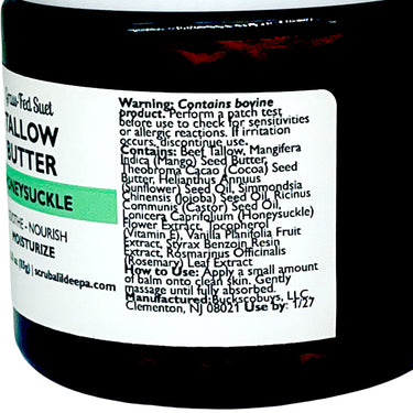 Honeysuckle Tallow Butter
